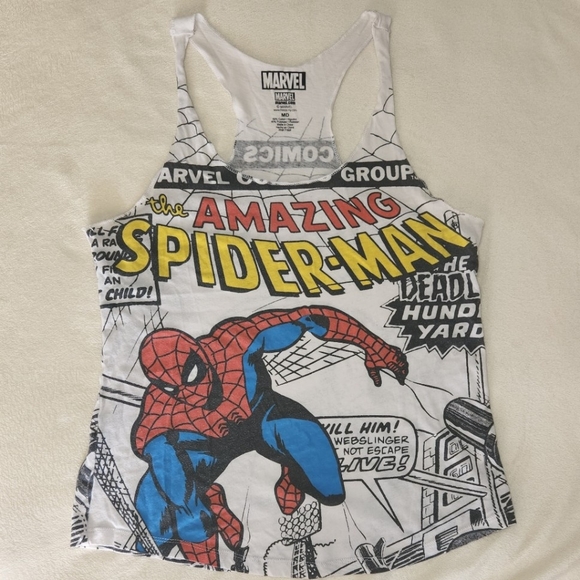 Spiderman Tank Top - Picture 1 of 4